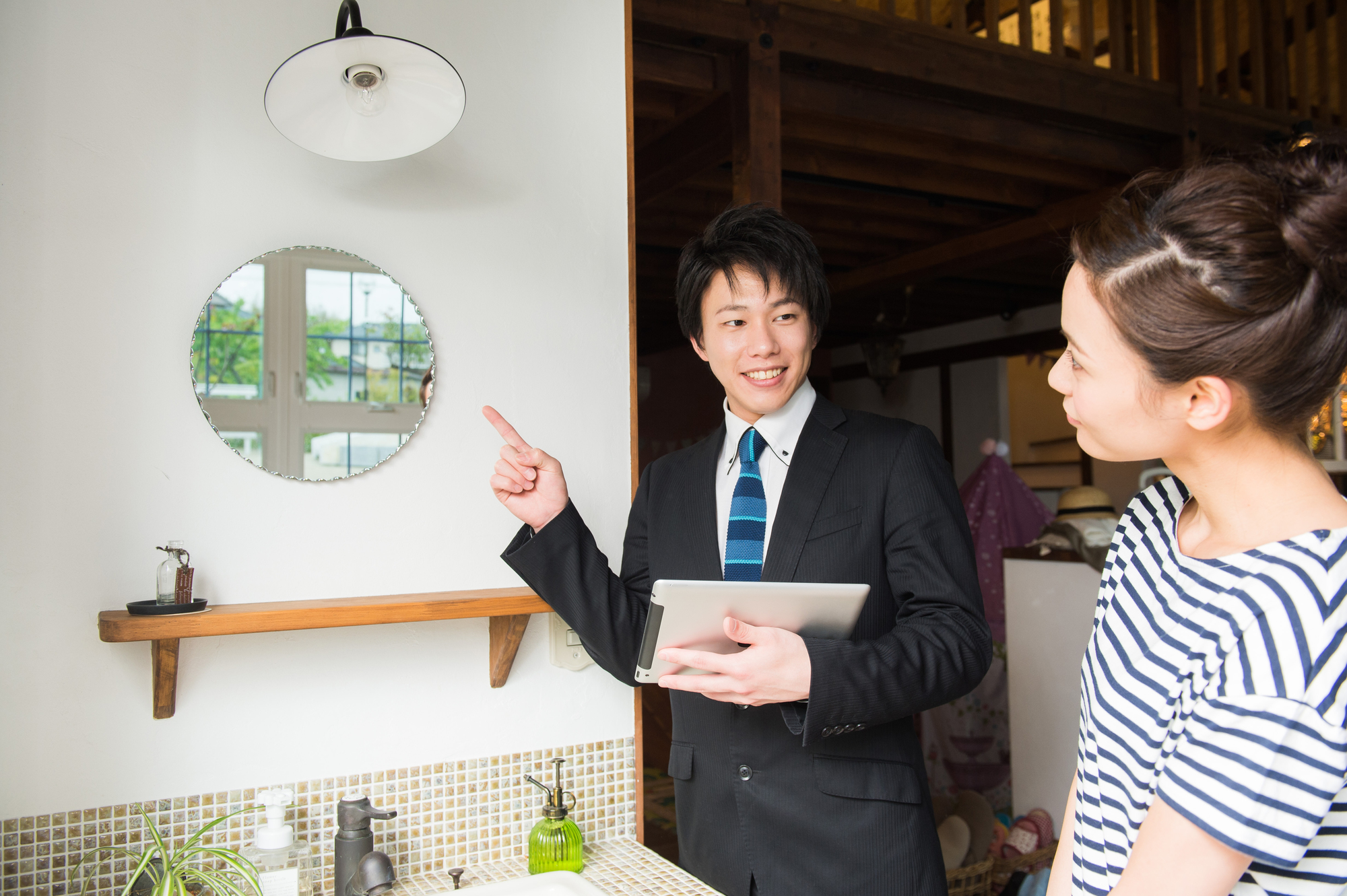 女性と男性